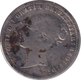 1878 SIXPENCE ( GF )