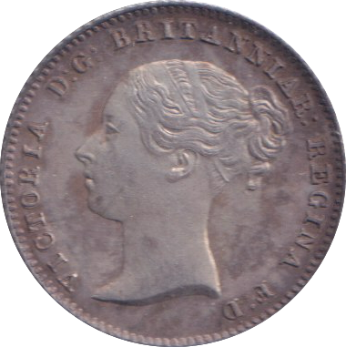 1838 FOURPENCE ( AUNC )