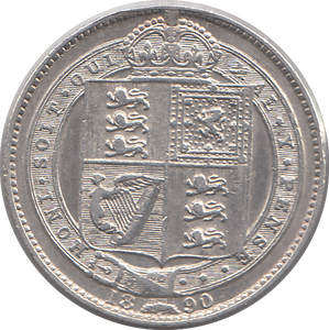 1890 SHILLING (GVF)
