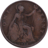 1918 PENNY ( FINE )