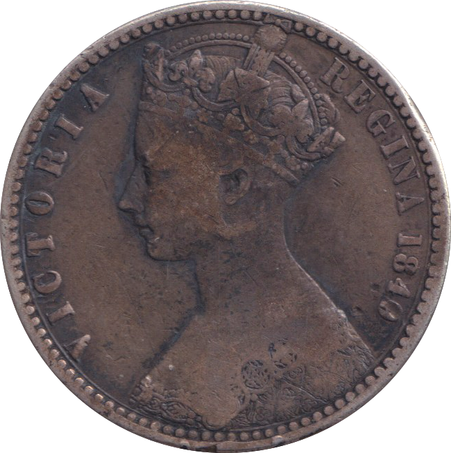 1849 ONE FLORIN ( GF )