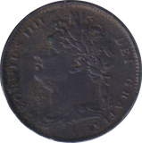 1821 FARTHING ( FINE )