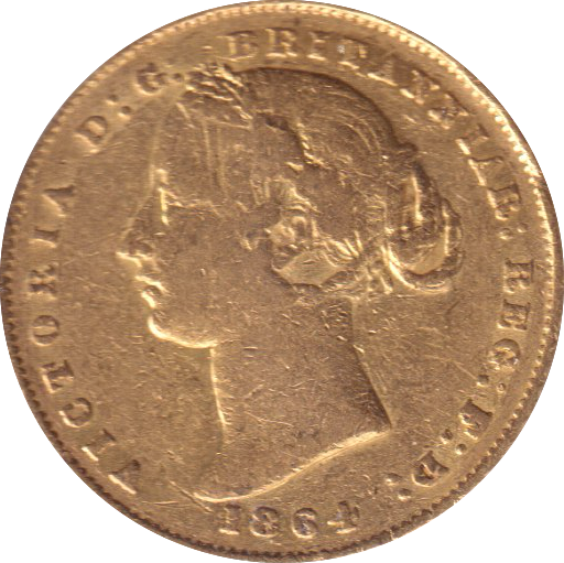 1864 GOLD SOVEREIGN AUSTRALIA