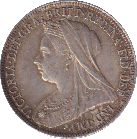 1894 SHILLING (VF)