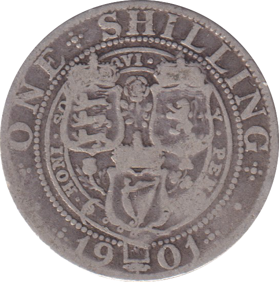 1901 SHILLING (FINE)