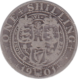 1901 SHILLING (FINE)