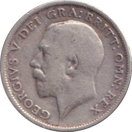 1913 SIXPENCE ( GF )
