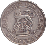 1913 SIXPENCE ( GF )