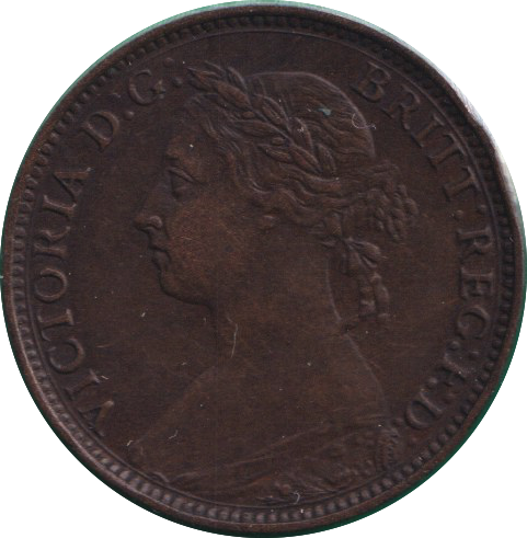 1888 FARTHING ( VF )
