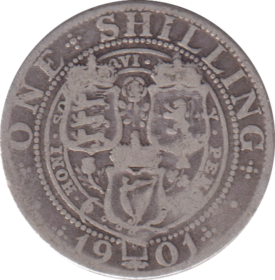 1901 SHILLING (FINE)