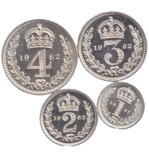 1962 PROOF MAUNDY SET