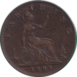 1888 FARTHING ( VF )