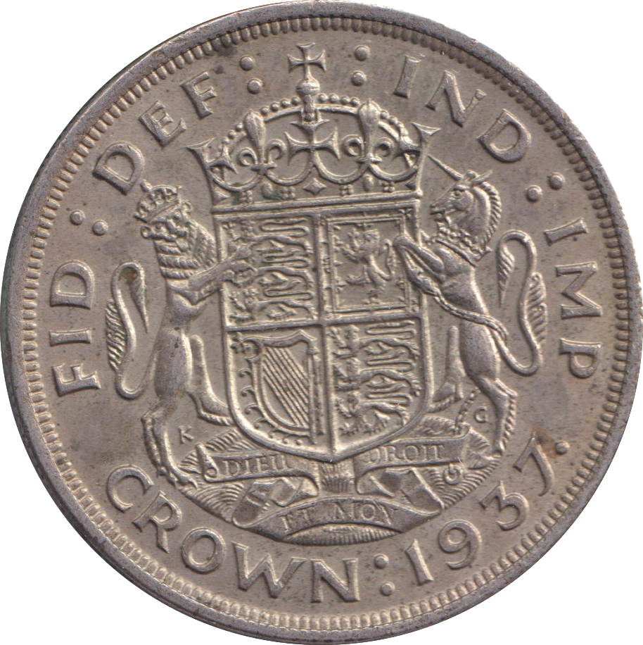 1937 CROWN ( AUNC )