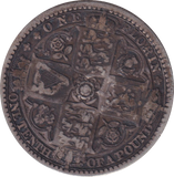 1849 ONE FLORIN ( GF )