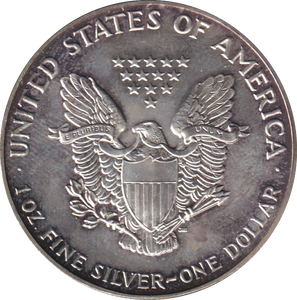 1991 SILVER DOLLAR USA