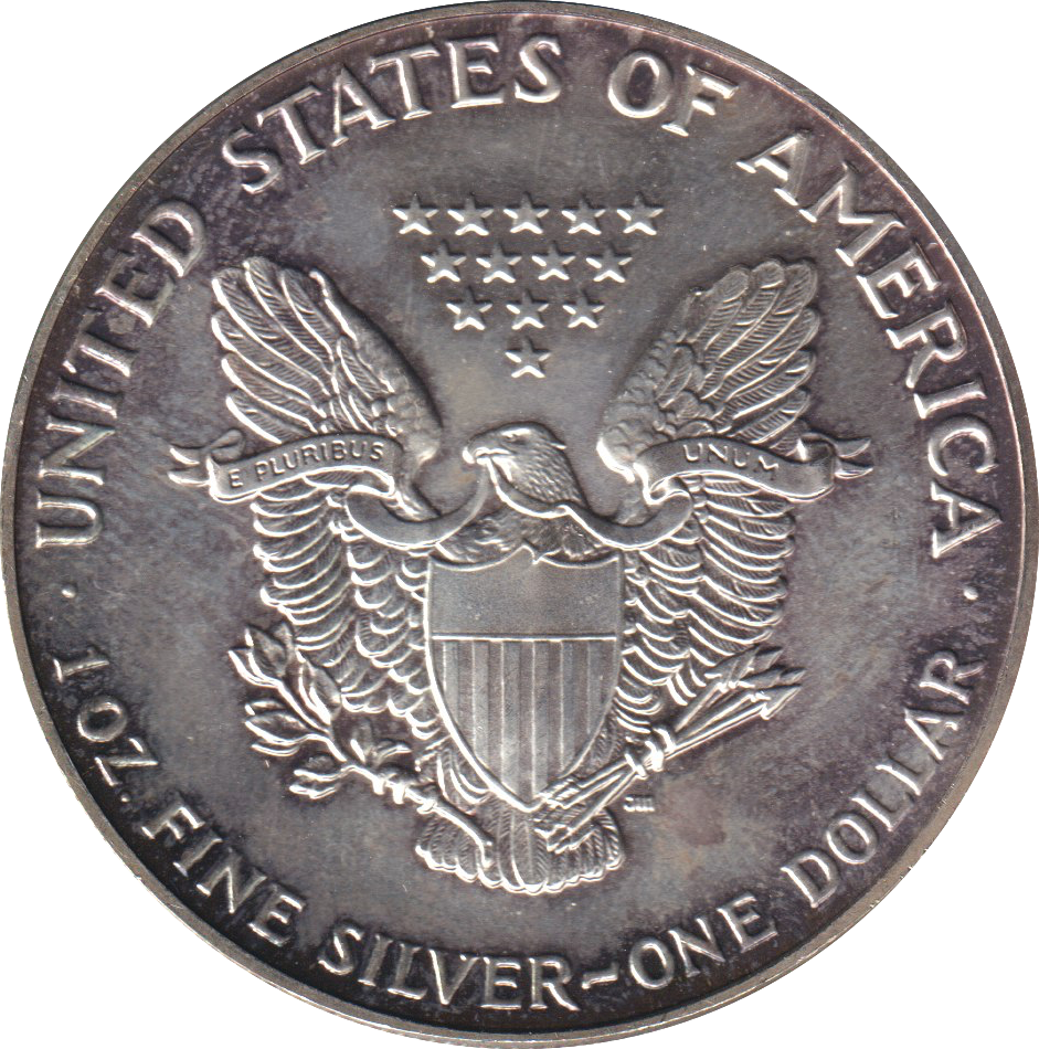 1991 SILVER DOLLAR USA
