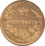 1864 GOLD SOVEREIGN AUSTRALIA