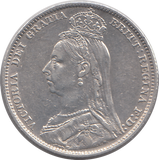 1890 SHILLING (GVF)