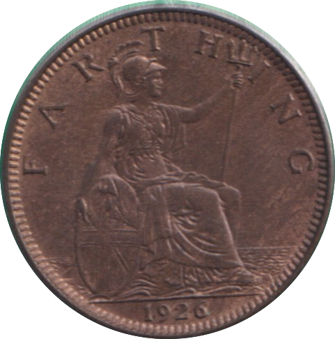 1926 FARTHING ( UNC )