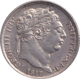 1817 SIXPENCE ( AUNC )