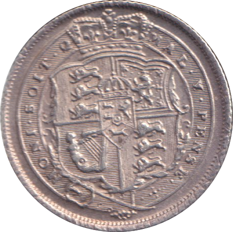 1817 SIXPENCE ( AUNC )