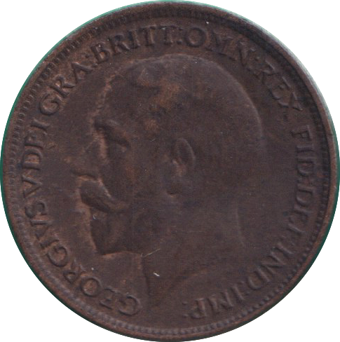 1918 FARTHING ( VF )