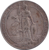 1908 FLORIN ( FINE )