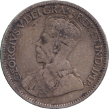 1919 SILVER 10 CENTS CANADA