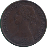 1873 FARTHING ( VF )