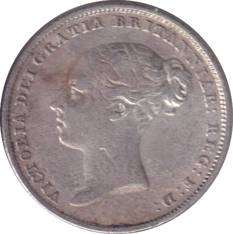 1846 SIXPENCE ( GVF )