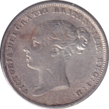 1846 SIXPENCE ( GVF )