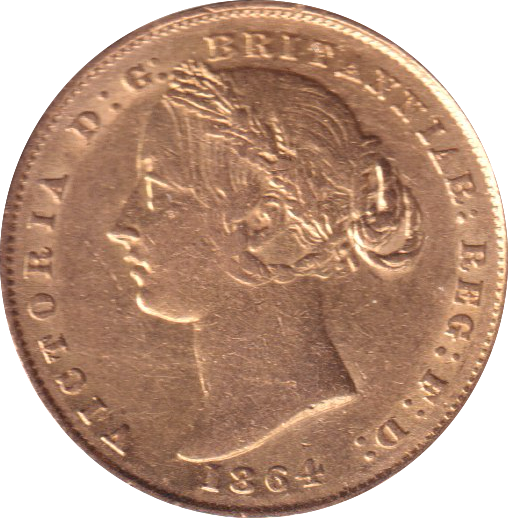 1864 GOLD SOVEREIGN AUSTRALIA