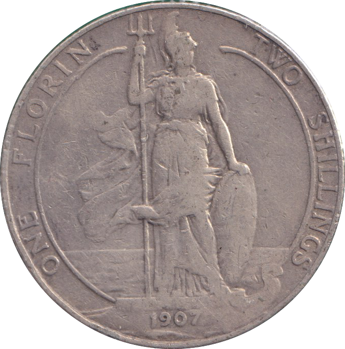 1907 FLORIN ( FINE )