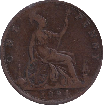 1894 PENNY ( FINE )