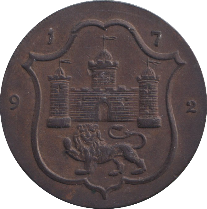 1792 HALFPENNY TOKEN NORWICH