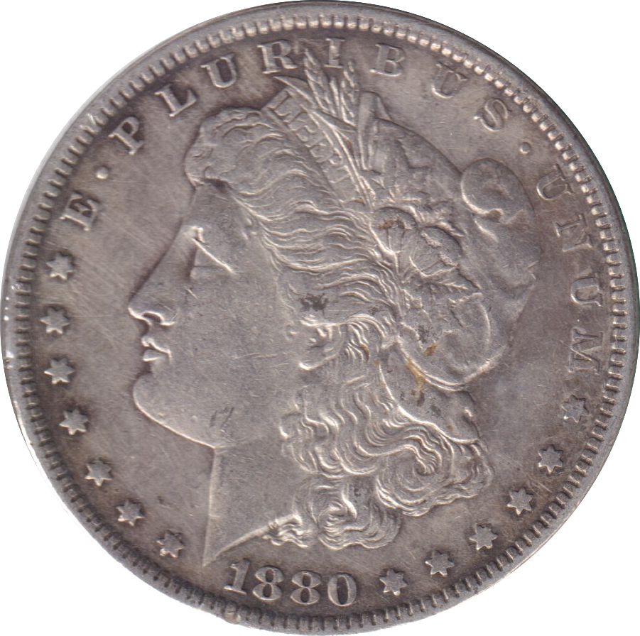 1880 SILVER DOLLAR USA