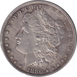 1880 SILVER DOLLAR USA