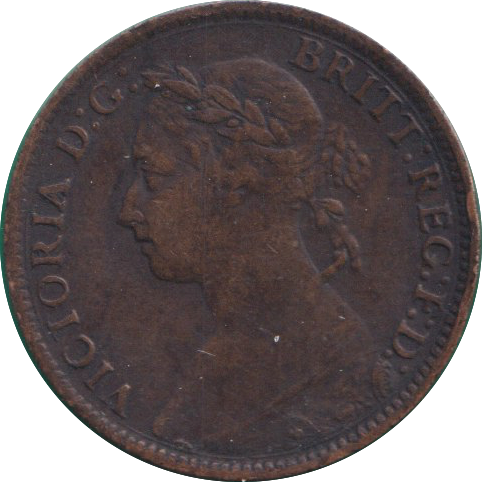 1883 FARTHING ( VF )