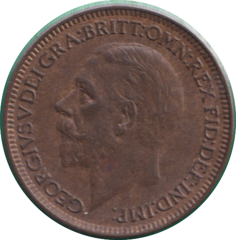 1928 FARTHING ( UNC )