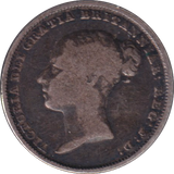 1841 SIXPENCE ( GF )