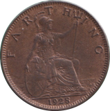 1928 FARTHING ( UNC )
