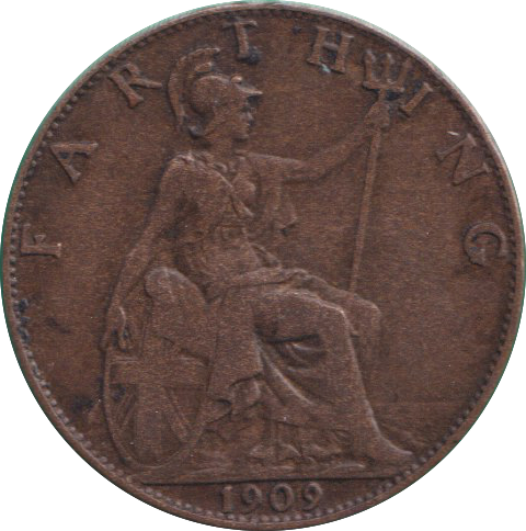 1909 FARTHING ( GF )