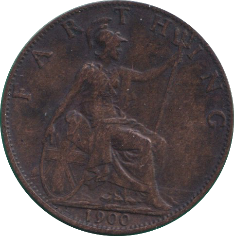1900 FARTHING ( GF )