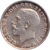 1912 SIXPENCE ( VF )