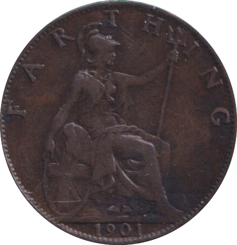 1901 FARTHING ( GF )