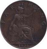 1901 FARTHING ( GF )
