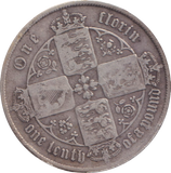 1866 ONE FLORIN ( FINE )