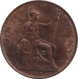 1902 PENNY ( AUNC )