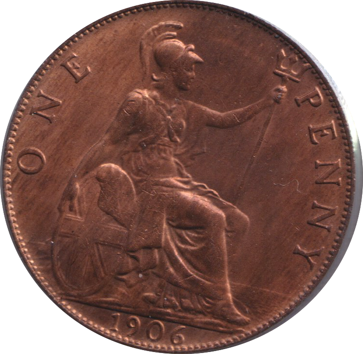 1906 PENNY ( UNC )