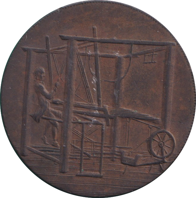 1792 HALFPENNY TOKEN NORWICH
